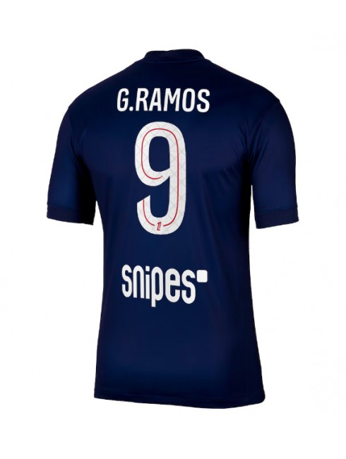 Paris Saint-Germain Goncalo Ramos #9 Heimtrikot 2025-26 Kurzarm Paris Saint-Germain Goncalo Ramos #9 Heimtrikot 2025-26 Kurzarm